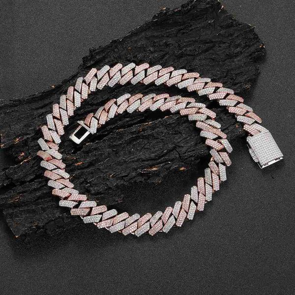 nc51 factory luxury hip hop necklace 18mm zircon copper inlaid tenis chain moissanite cuban link rock chain with zircon, Silver
nc51 factory luxury hip hop necklace 18mm zircon copper inlaid tenis chain moissanite cuban link rock chain with zircon, Silver