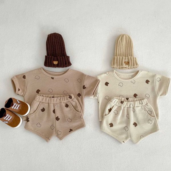 clothing sets toddler girls full print waffle t-shirt simple soft undershirt infant comfortable + loose cotton boys air conditioning suit w0, White
clothing sets toddler girls full print waffle t-shirt simple soft undershirt infant comfortable + loose cotton boys air conditioning suit w0, White