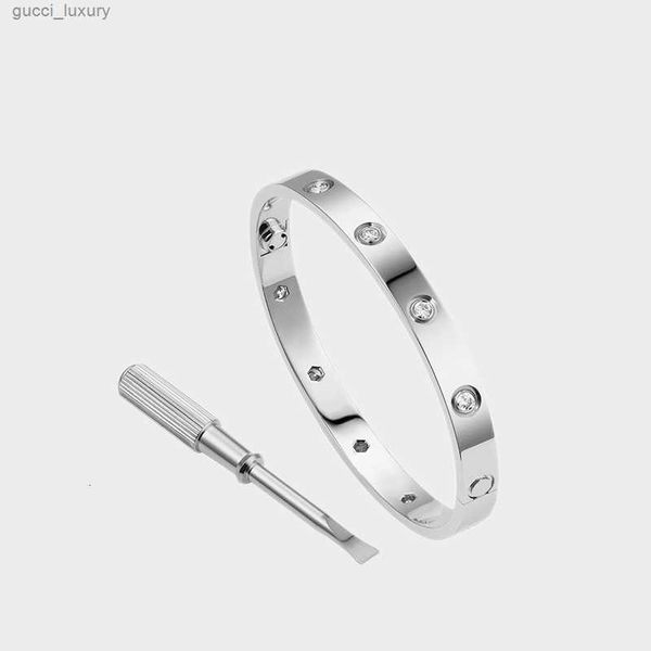 love screw bracelet designer bangle 10 diamond bracelets designers jewelry titanium steel gold-plated never fade not allergic gold/silver/ro, Black
love screw bracelet designer bangle 10 diamond bracelets designers jewelry titanium steel gold-plated never fade not allergic gold/silver/ro, Black