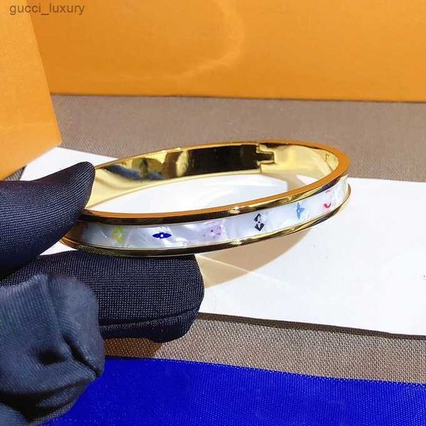 new style bracelets women bangle luxury designer jewelry 18k gold plated stainless steel wedding lovers gift bangles accessories wholesale s, Black
new style bracelets women bangle luxury designer jewelry 18k gold plated stainless steel wedding lovers gift bangles accessories wholesale s, Black