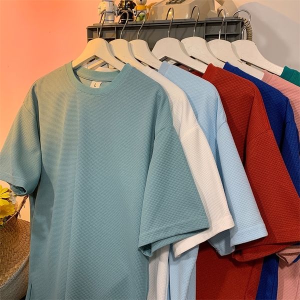 men's t-shirts neploha waffle t-shirts for men basic tee casual t shirt oversized quality short tshirts tees men clothing 230425, White;black
men's t-shirts neploha waffle t-shirts for men basic tee casual t shirt oversized quality short tshirts tees men clothing 230425, White;black