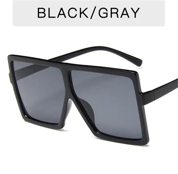 fashionable square sunglasses for women - uv400 protection & clear lens for driving, White;black
fashionable square sunglasses for women - uv400 protection & clear lens for driving, White;black