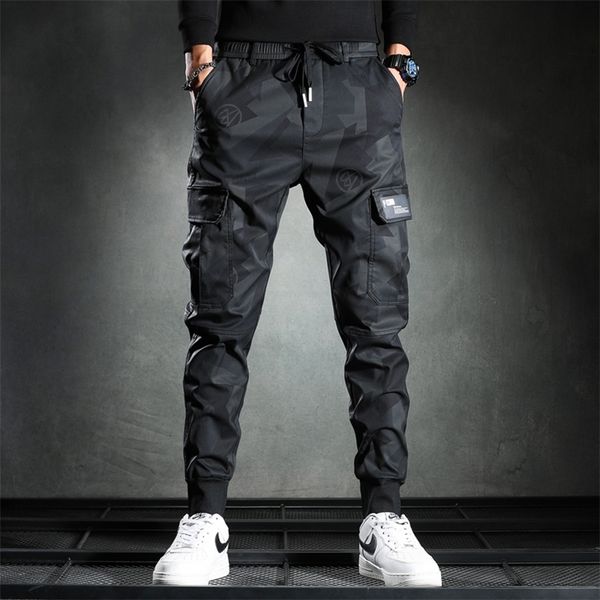 men's pants sweatpants men camouflage elasticity military cargo pants drawstring multi pockets bottoms casual jogger trousers 230425, Black
men's pants sweatpants men camouflage elasticity military cargo pants drawstring multi pockets bottoms casual jogger trousers 230425, Black