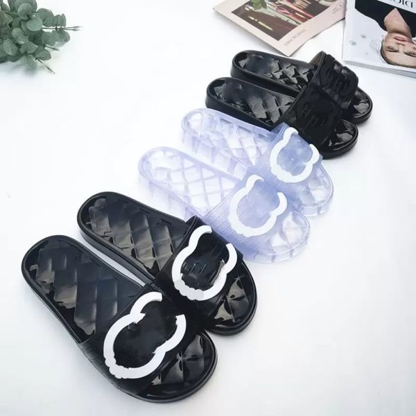 c c sandals women designer slippers transparent pvc jelly sandals womens c letter luxury summer clear slipper slides silicone lady flip flop, Black
c c sandals women designer slippers transparent pvc jelly sandals womens c letter luxury summer clear slipper slides silicone lady flip flop, Black