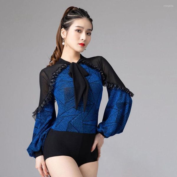 stage wear 2023 spring latin dance bodysuit for women mesh patchwork female bowknot ballroom samba rumba tango practice clothes 6042, Black;red
stage wear 2023 spring latin dance bodysuit for women mesh patchwork female bowknot ballroom samba rumba tango practice clothes 6042, Black;red