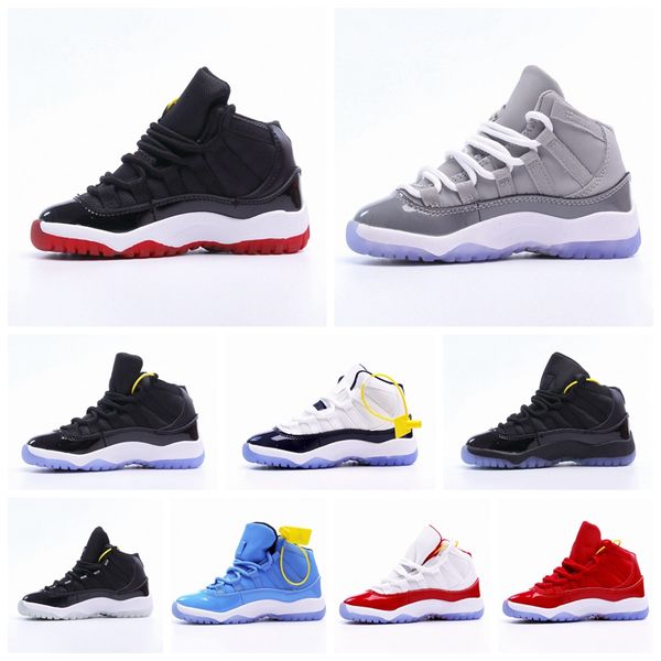 2023 infant designer children basketball kids shoes baby 11 11s xi cherry bred cool grey concord unc jumpman win like for toddler sneakers f, Black
2023 infant designer children basketball kids shoes baby 11 11s xi cherry bred cool grey concord unc jumpman win like for toddler sneakers f, Black