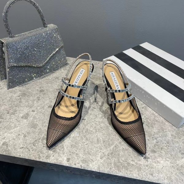 high heeled shoes women's mesh hpllow diamond pointed transparent sandals woman's black thin heel dress shoes
high heeled shoes women's mesh hpllow diamond pointed transparent sandals woman's black thin heel dress shoes