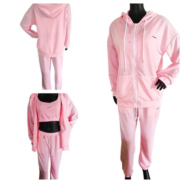 women three piece sports set fitness running leisure fall hooded long sleeve coat pants suit
women three piece sports set fitness running leisure fall hooded long sleeve coat pants suit