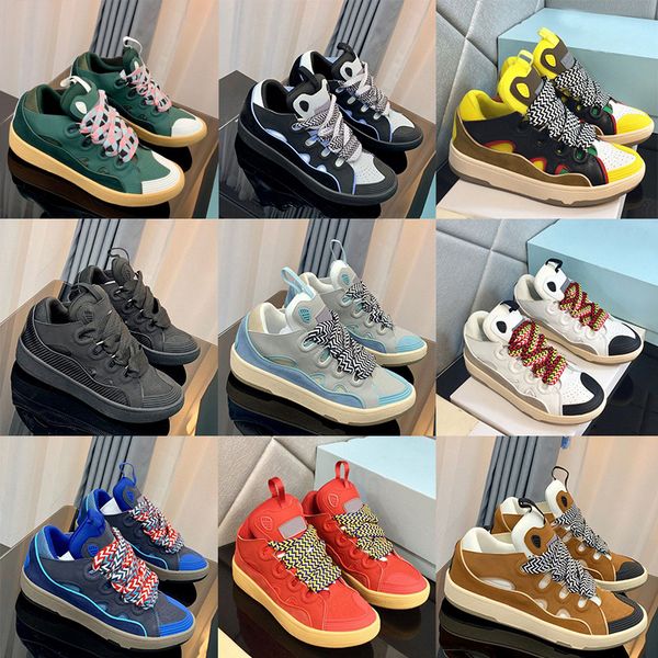 2023 men women causal shoes curb sneaker calfskin rubber black white pink yellow green running shoes platformsole shoe 35-45
2023 men women causal shoes curb sneaker calfskin rubber black white pink yellow green running shoes platformsole shoe 35-45
