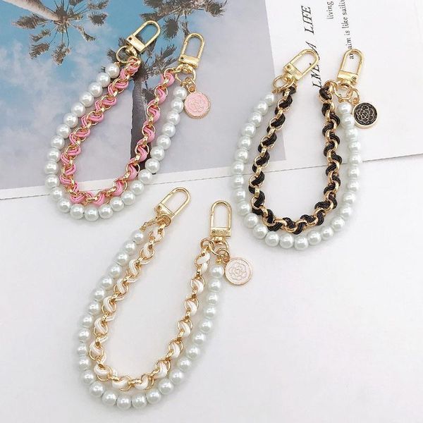 bag parts accessories tali tas mutiara untuk tangan lanyard ponsel rantai lapisan ganda aksesori pegangan pengganti dompet diy istimewa 2304, Black
bag parts accessories tali tas mutiara untuk tangan lanyard ponsel rantai lapisan ganda aksesori pegangan pengganti dompet diy istimewa 2304, Black