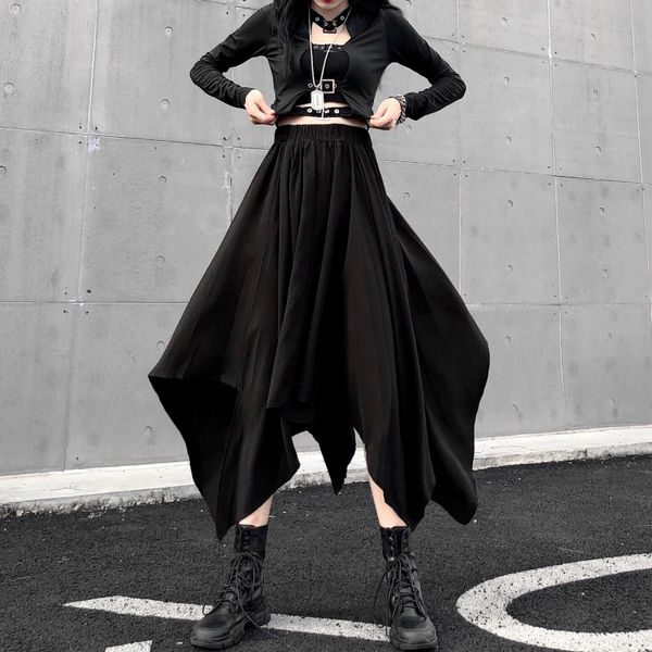 skirts dark black irregular high waist goth punk gothic harajuku long vintage korean 230424
skirts dark black irregular high waist goth punk gothic harajuku long vintage korean 230424