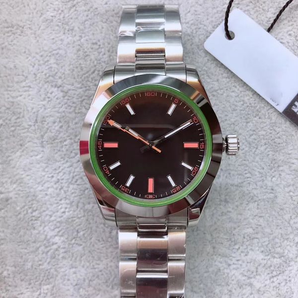 men's 2813 movement 39mm sapphire glass lightning series luminous stainless steel bracelet men's watch, Slivery;golden
men's 2813 movement 39mm sapphire glass lightning series luminous stainless steel bracelet men's watch, Slivery;golden