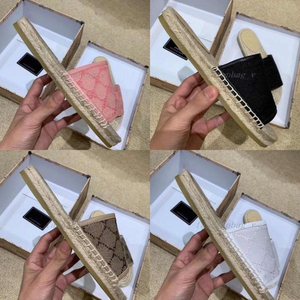 designer sandals women slippers grass woven sole sandals wrapped toe sandal metal decoration flat bottomed shoes, Black
designer sandals women slippers grass woven sole sandals wrapped toe sandal metal decoration flat bottomed shoes, Black