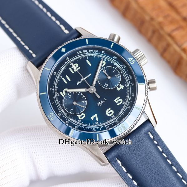 itf air command f388b automatic chronograph mens watch ac02-12b40-63b titanium case ceramics bezel blue dial leather gents sport watches, Slivery;brown
itf air command f388b automatic chronograph mens watch ac02-12b40-63b titanium case ceramics bezel blue dial leather gents sport watches, Slivery;brown