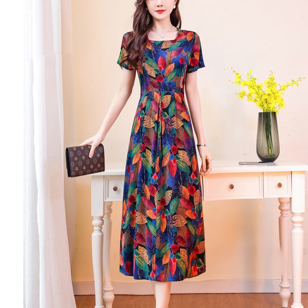 casual dresses fashion summer dresses for women flower print short sleeve dress vintage formal dress loose elegant women clothing 230425, Black;gray
casual dresses fashion summer dresses for women flower print short sleeve dress vintage formal dress loose elegant women clothing 230425, Black;gray
