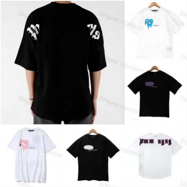 tees t shirt summer fashion mens womens designers tshirts long sleeve palms luxurys letter tshirt clothing short sleeved 2023 new crew neck, White;black
tees t shirt summer fashion mens womens designers tshirts long sleeve palms luxurys letter tshirt clothing short sleeved 2023 new crew neck, White;black