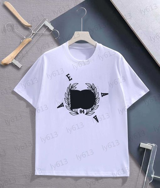 white mens t-shirts designer classic brand circular logo letter pattern printed round neck pure cotton short sleeved t-shirt male clothes 2, White;black
white mens t-shirts designer classic brand circular logo letter pattern printed round neck pure cotton short sleeved t-shirt male clothes 2, White;black
