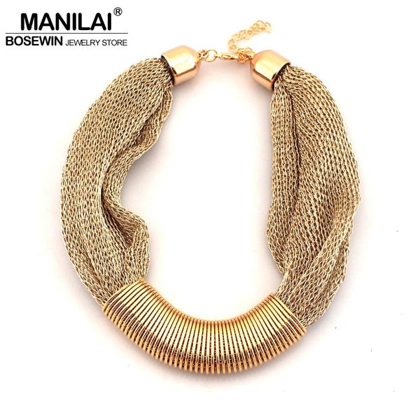 strands strings manilai fashion women charm choker necklace chunky collar rope chain statement necklaces wholesale gift design 230424, Black
strands strings manilai fashion women charm choker necklace chunky collar rope chain statement necklaces wholesale gift design 230424, Black