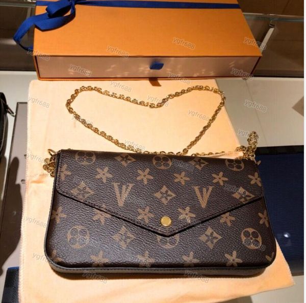 3piece set women shoulder bags chain women messenger bags luxurys designers crossbody bag classic luxury designer bag fashion handbag key po
3piece set women shoulder bags chain women messenger bags luxurys designers crossbody bag classic luxury designer bag fashion handbag key po