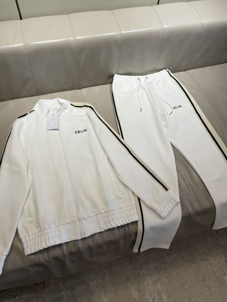 2023 quality men cotton fashion designer tracksuit slongsleeve casual sportsuit asian size -3xl white color, Gray
2023 quality men cotton fashion designer tracksuit slongsleeve casual sportsuit asian size -3xl white color, Gray