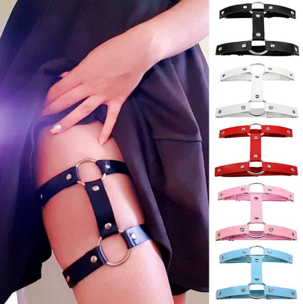 pu leather punk garter belts women leg ring suspenders straps and o-ring leg body harness jewelry garters for women, Slivery;golden
pu leather punk garter belts women leg ring suspenders straps and o-ring leg body harness jewelry garters for women, Slivery;golden