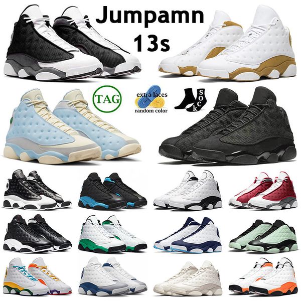 fashion 13s jumpman 13 mens womens basketball shoe black cat chicago celestine blue black flint wolf grey lucky green obsidian mens trainers
fashion 13s jumpman 13 mens womens basketball shoe black cat chicago celestine blue black flint wolf grey lucky green obsidian mens trainers