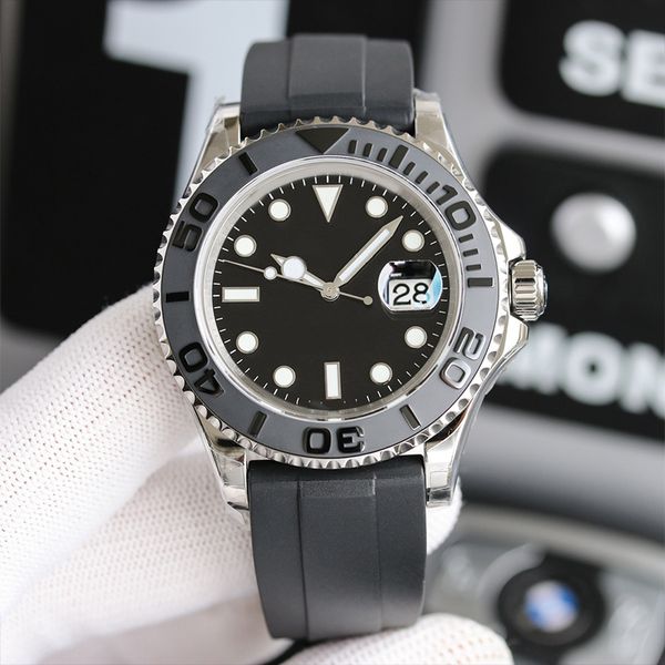 yacht mens watches designer 40mm automatic date watch 904l stainless steel strap sapphire mirror montre de luxe watches oyster watches for m, Slivery;brown
yacht mens watches designer 40mm automatic date watch 904l stainless steel strap sapphire mirror montre de luxe watches oyster watches for m, Slivery;brown