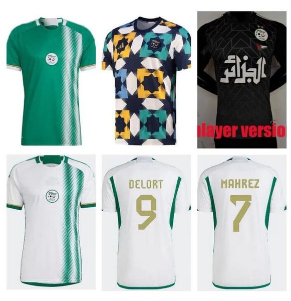 22 23 algerie soccer jerseys 2022 fans player version mahrez brahimi bennacer algeria special jersey men kids maillot de football shirts tra, Black;yellow
22 23 algerie soccer jerseys 2022 fans player version mahrez brahimi bennacer algeria special jersey men kids maillot de football shirts tra, Black;yellow