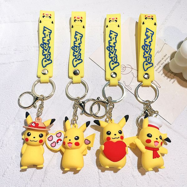 fashion cute yellow kawaii 3d jewelry keychain different design pvc key ring accessories, Red;brown
fashion cute yellow kawaii 3d jewelry keychain different design pvc key ring accessories, Red;brown
