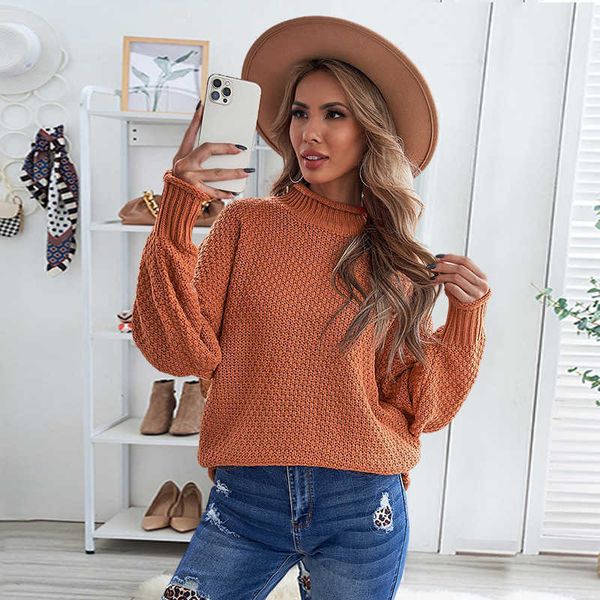 high neck shiying sweater women's winter 2023 new loose pullover long sleeve warm pineapple blossom, White;black
high neck shiying sweater women's winter 2023 new loose pullover long sleeve warm pineapple blossom, White;black