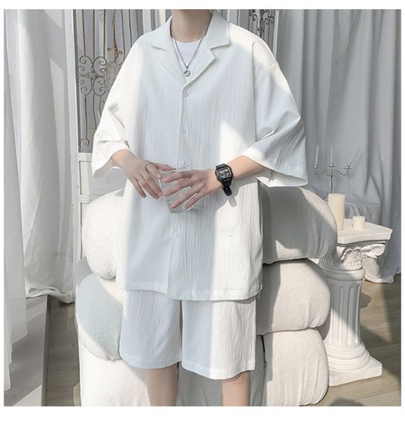 men's tracksuits summer fashion men's 2 piece set tracksuits casual short sleeves shirtshorts pants suits camisetas ropa hombre ko, Gray
men's tracksuits summer fashion men's 2 piece set tracksuits casual short sleeves shirtshorts pants suits camisetas ropa hombre ko, Gray