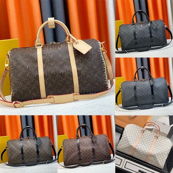 casual keepall bandouliere 45 50 55 designer duffel bag women men canvas large capacity outdoor luggage tote luxury zipper closure handbag e
casual keepall bandouliere 45 50 55 designer duffel bag women men canvas large capacity outdoor luggage tote luxury zipper closure handbag e