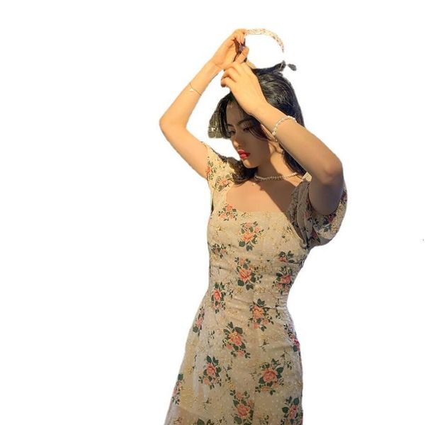 casual dresses bubble sleeve floral dress casual women's elegant chic vintage boho party formal occasion korean style beach long soft d, Black;gray
casual dresses bubble sleeve floral dress casual women's elegant chic vintage boho party formal occasion korean style beach long soft d, Black;gray