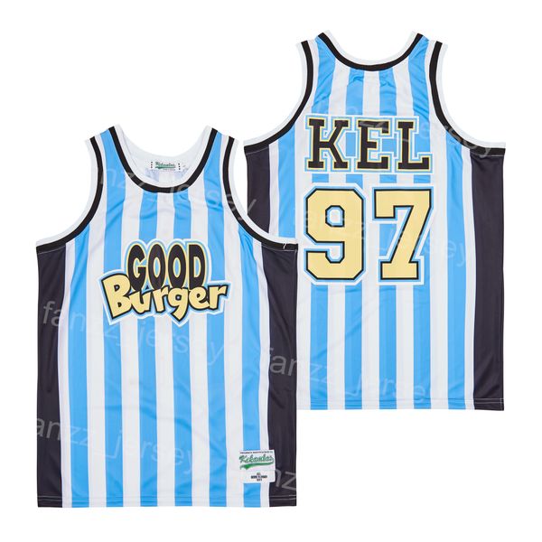 basketball movie 97 kel mitchell good burger jersey men film retro high school pullover breathable hiphop pure cotton college for sport fans, Black
basketball movie 97 kel mitchell good burger jersey men film retro high school pullover breathable hiphop pure cotton college for sport fans, Black