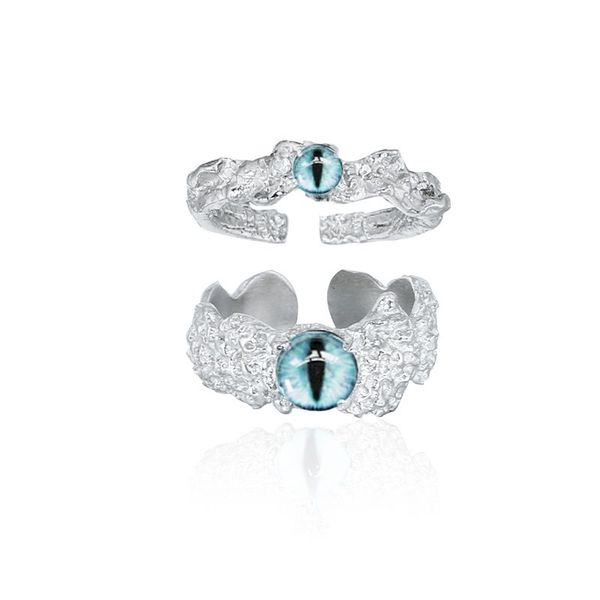 unique engagement ring couple rings cat pupil ring female students design personality cool wind advanced sensory finger opening adjustable i, Silver
unique engagement ring couple rings cat pupil ring female students design personality cool wind advanced sensory finger opening adjustable i, Silver