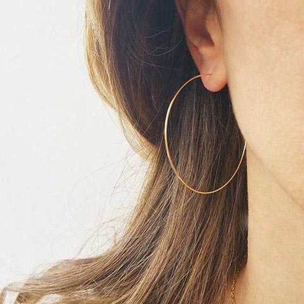 jewelry large hoop 14k gold plating hoops big wire earrings for women gold hoops earrings, Golden
jewelry large hoop 14k gold plating hoops big wire earrings for women gold hoops earrings, Golden