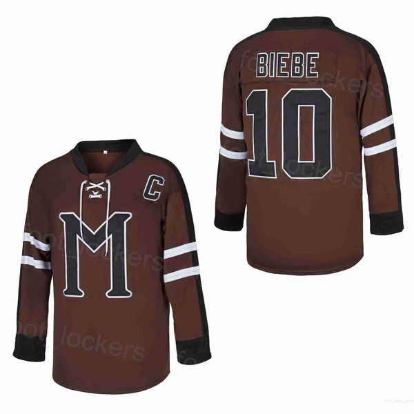 film 10 john biebe movie jerseys hockey college version mystiy alaska team brown vintage stitched university for sport fans breathable pullo, Black
film 10 john biebe movie jerseys hockey college version mystiy alaska team brown vintage stitched university for sport fans breathable pullo, Black