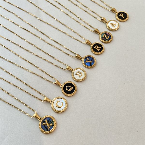 strands strings carlidana original gold color stainless steel vintage letter coin pendant necklace for women initial 26 alphabet jewelry gif, Black
strands strings carlidana original gold color stainless steel vintage letter coin pendant necklace for women initial 26 alphabet jewelry gif, Black