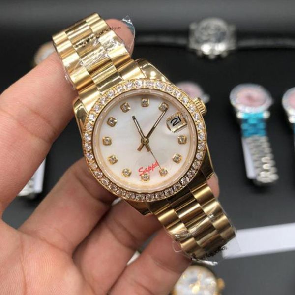 36mm u1 automatic mechanical woman watch diamond bezel womens watches jubilee stainless steel lady ladies wristwatch waterproof, Slivery;brown
36mm u1 automatic mechanical woman watch diamond bezel womens watches jubilee stainless steel lady ladies wristwatch waterproof, Slivery;brown