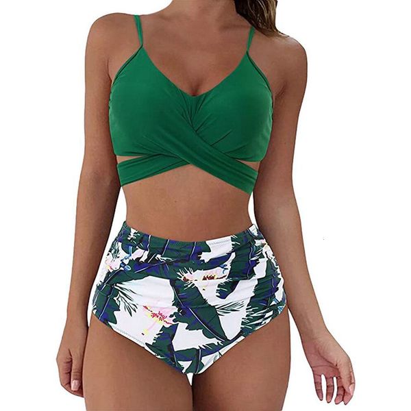 women's swimwear 12 colors women slim bikini sets high waisted swimwear two pieces selling solid/floral ruched swimsuit cross front 230, White;black
women's swimwear 12 colors women slim bikini sets high waisted swimwear two pieces selling solid/floral ruched swimsuit cross front 230, White;black