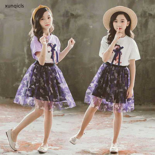 clothing sets new kids girl clothes baby short sleeve t-shirts +skirts children summer suit teenage girls princess clothing 2pcs w0425, White
clothing sets new kids girl clothes baby short sleeve t-shirts +skirts children summer suit teenage girls princess clothing 2pcs w0425, White