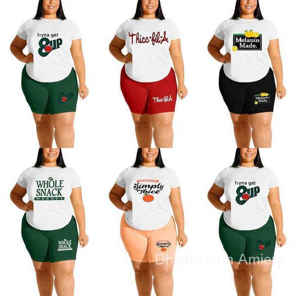 plus sizes tracksuits for womens designer two pieces set 2023 large laides fashion casual solid color printed short sleeve shorts sportwear, Black
plus sizes tracksuits for womens designer two pieces set 2023 large laides fashion casual solid color printed short sleeve shorts sportwear, Black