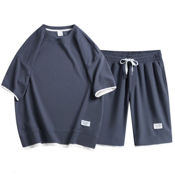 men's tracksuits summer men's two piece set linen fabric casual t-shirt and shorts set mens sports suit fashion short sleeve track, Gray
men's tracksuits summer men's two piece set linen fabric casual t-shirt and shorts set mens sports suit fashion short sleeve track, Gray