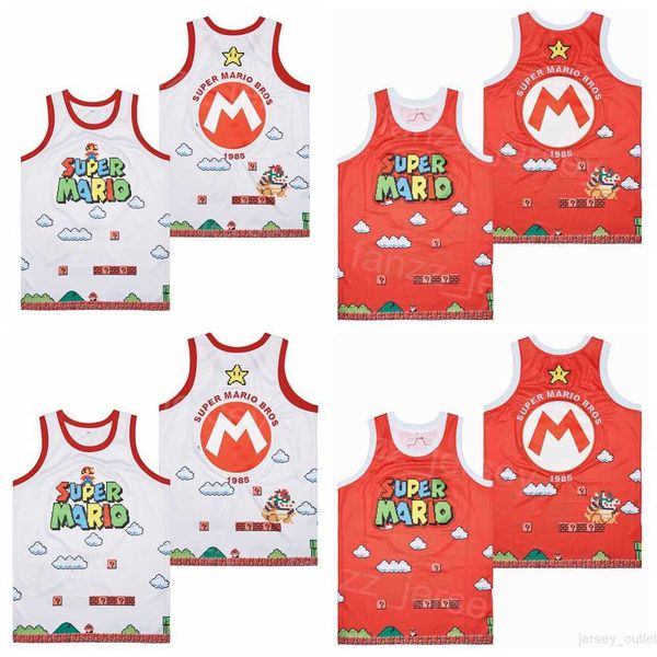 1985 game gameplay jerseys movie basketball super bros retro for sport fans breathable college all stitched pure cotton team pullover high s, Black
1985 game gameplay jerseys movie basketball super bros retro for sport fans breathable college all stitched pure cotton team pullover high s, Black