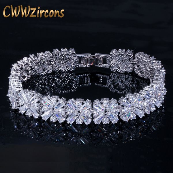 charm bracelets cwwzircons women fashion jewelry gorgeous silver color spring flower cubic zirconia connected tennis bracelet for wedding cb, Golden;silver
charm bracelets cwwzircons women fashion jewelry gorgeous silver color spring flower cubic zirconia connected tennis bracelet for wedding cb, Golden;silver
