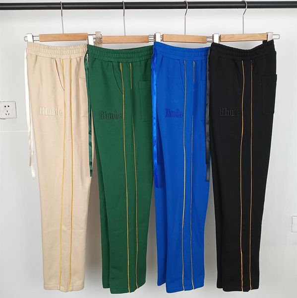 pants yellow brown sweatpants men women embroidered 2023ss drawstring trousers, Black;brown
pants yellow brown sweatpants men women embroidered 2023ss drawstring trousers, Black;brown