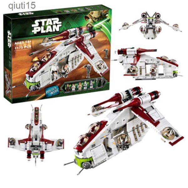 In Blocks Stock 1175pcs Compatible With 05041 Staredamp Republic Gunship amp Wars Building Blocks 75021 Bricks Toys For Children T230425, Default
In Blocks Stock 1175pcs Compatible With 05041 Staredamp Republic Gunship amp Wars Building Blocks 75021 Bricks Toys For Children T230425, Default