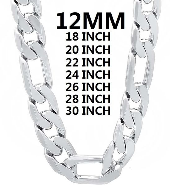 pendant necklaces solid 925 stamped silver color necklace for men classic 12mm cuban chain 1830 inch charm fashion jewelry wedding 230425
pendant necklaces solid 925 stamped silver color necklace for men classic 12mm cuban chain 1830 inch charm fashion jewelry wedding 230425