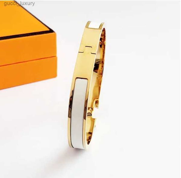 lassic h bracelet designer 8mm gold bangle luxury brand enamel bracelet for men women birthday mother' day jewelry holiday gifts, Black
lassic h bracelet designer 8mm gold bangle luxury brand enamel bracelet for men women birthday mother' day jewelry holiday gifts, Black