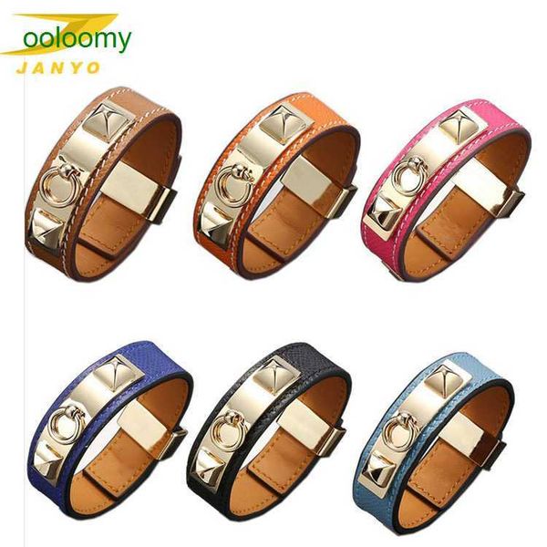 hemres designer bracelet 2023 new fashion candy color women's bracelet versatile leather alloy buckle, Black
hemres designer bracelet 2023 new fashion candy color women's bracelet versatile leather alloy buckle, Black